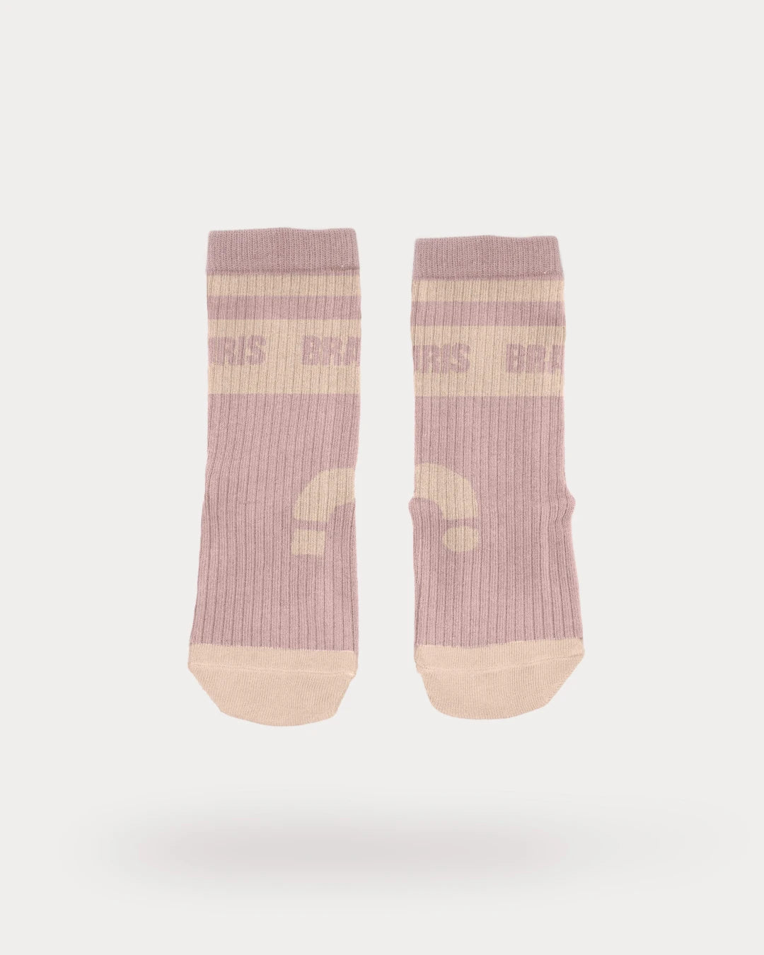 Barefoot Striped Socks Malva Mini